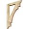 Ekena Millwork Merced Traditional Rough Sawn Bracket, Douglas Fir, 4"W x 34"D x 46"H BKT04X34X46MRC01RDF - alternate 1